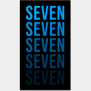 SEVEN SEVEN SEVEN Posters and Art